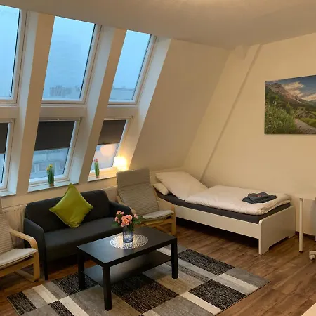 Cityapartment Platinum-zentrum Mit Parkplatz Апартаменты Билефельд